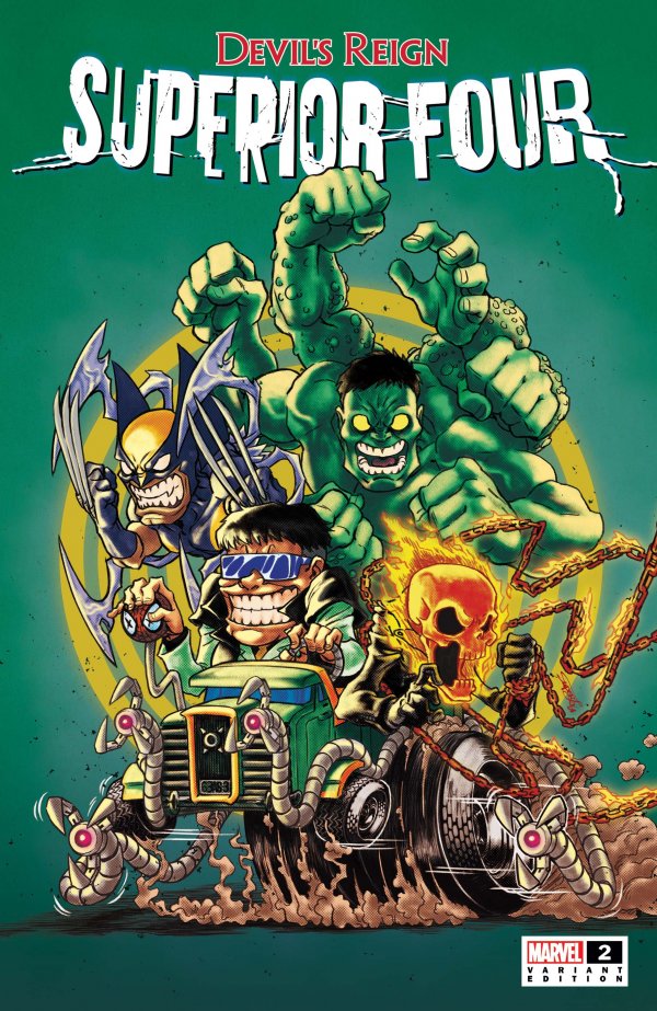 Devil's Reign: Superior Four #2 Cover B