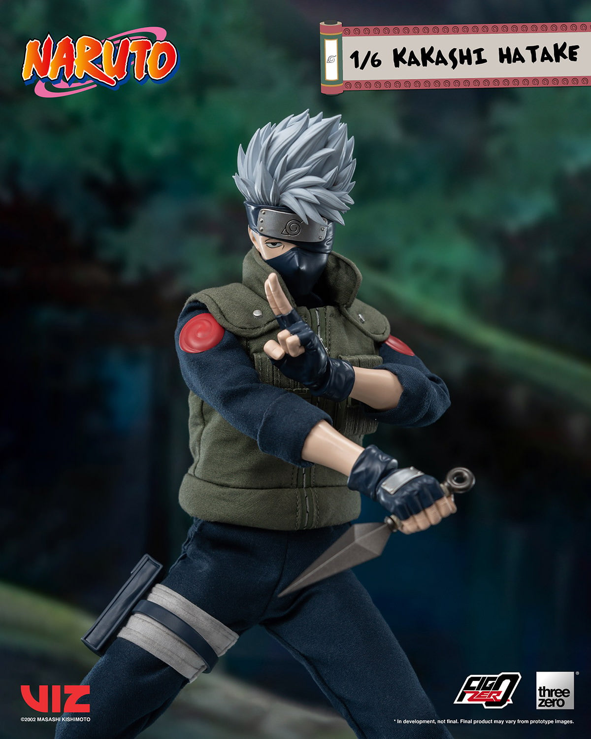 KAKASHI HATAKE Sixth Scale Figure by Threezero