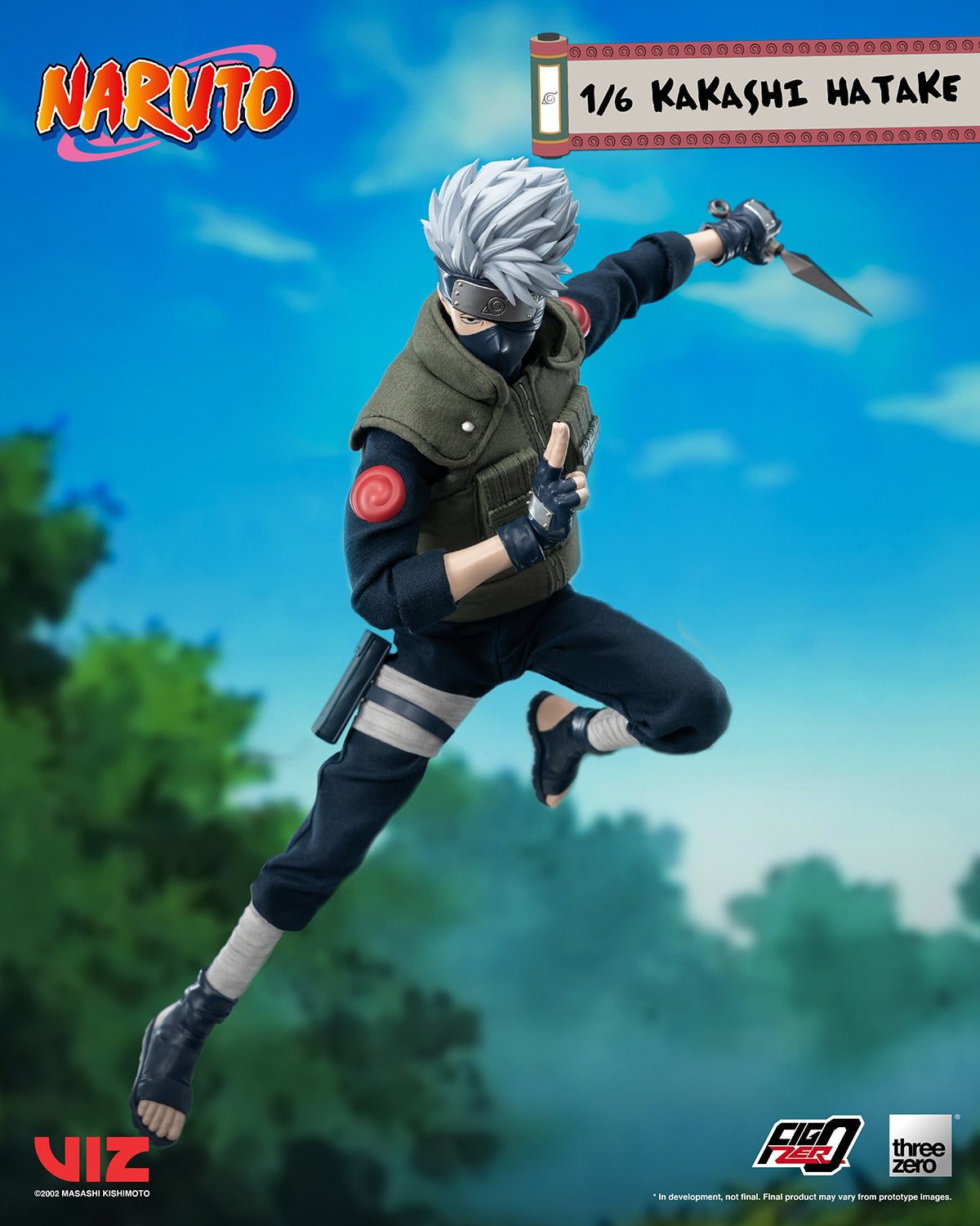 KAKASHI HATAKE Sixth Scale Figure by Threezero