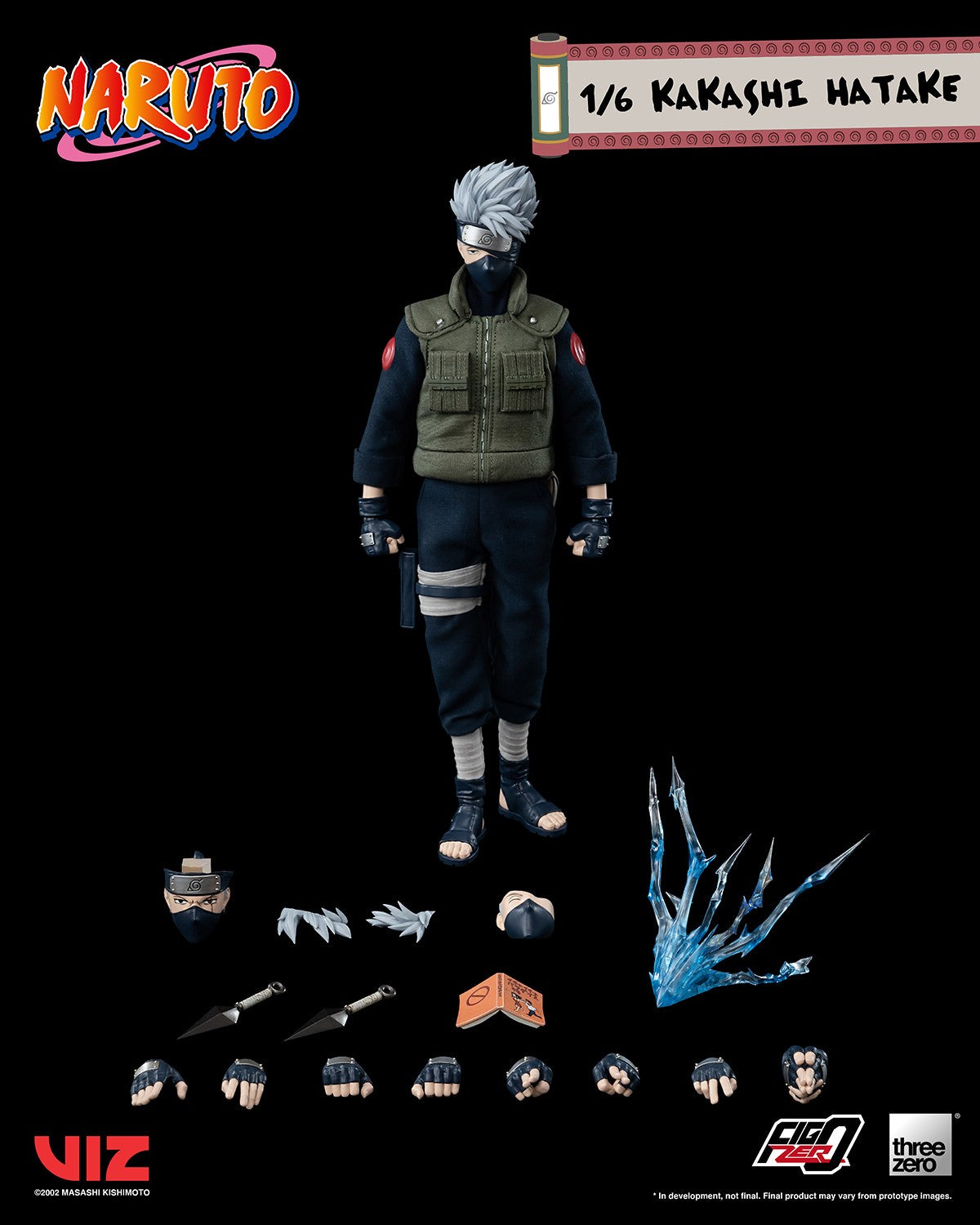 KAKASHI HATAKE Sixth Scale Figure by Threezero