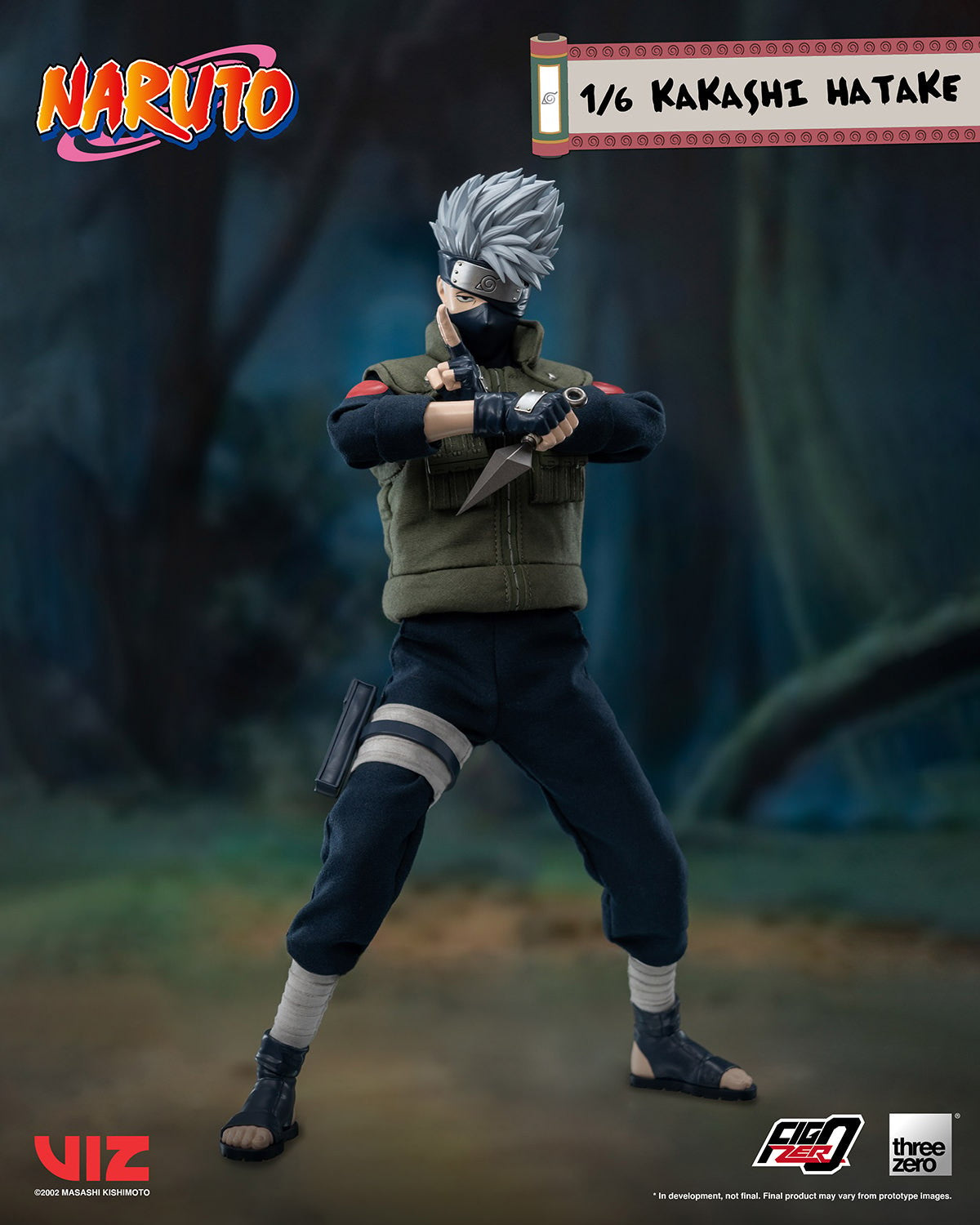 KAKASHI HATAKE Sixth Scale Figure by Threezero