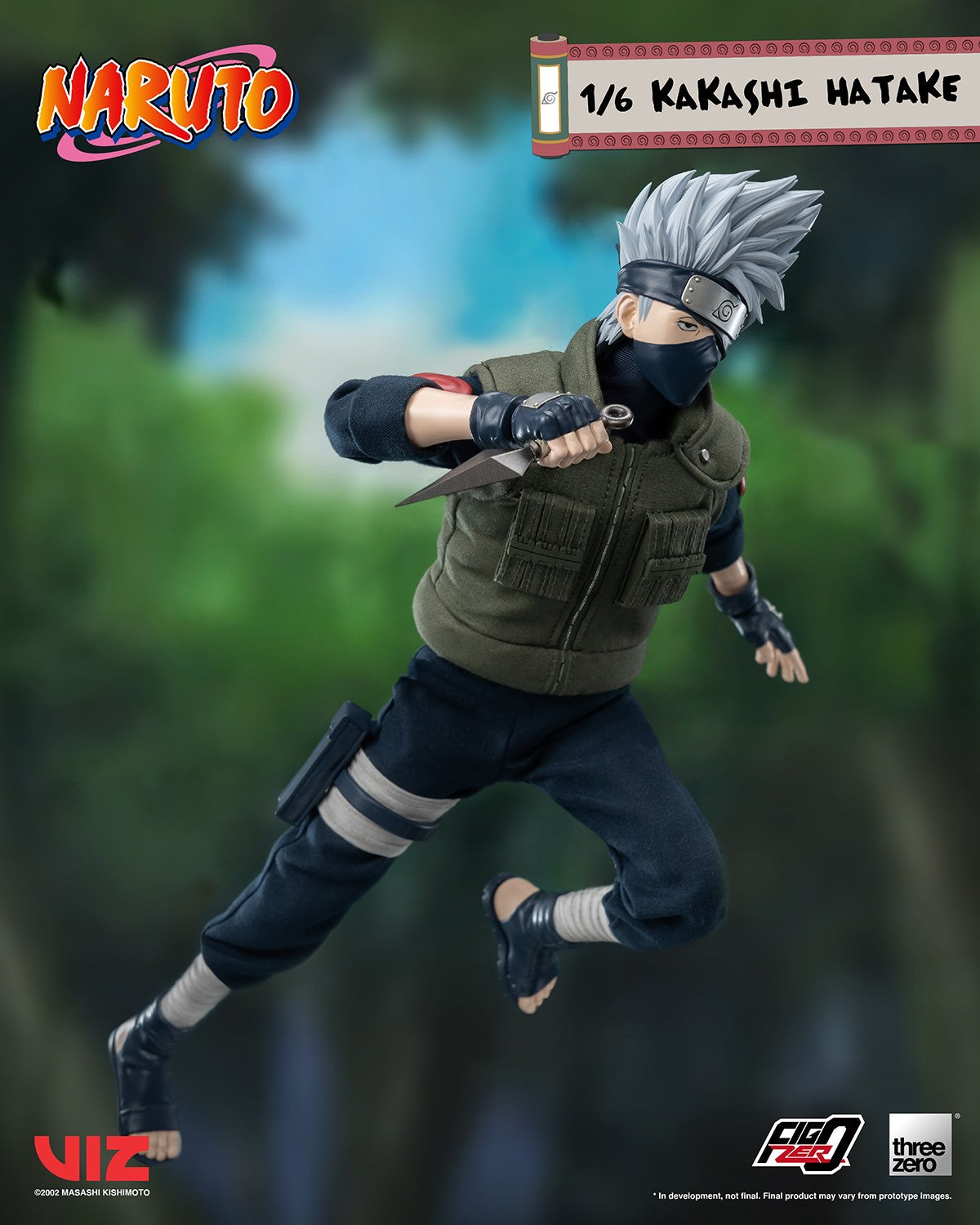KAKASHI HATAKE Sixth Scale Figure by Threezero