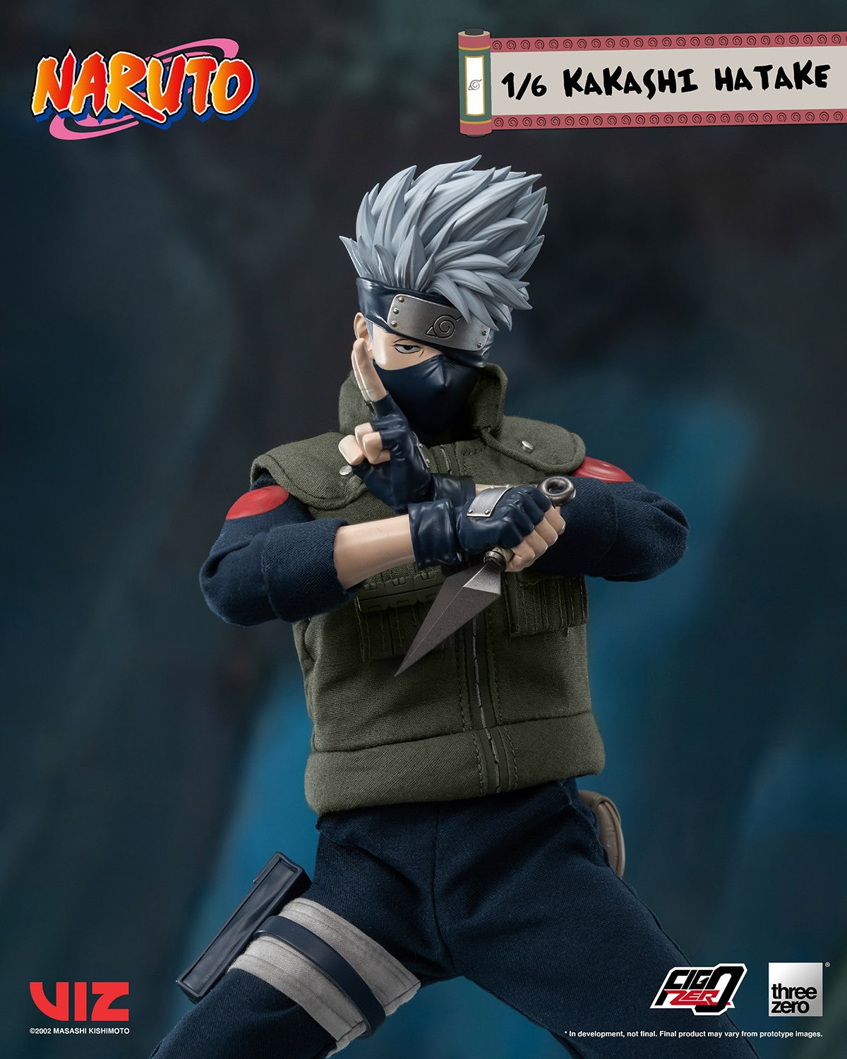 KAKASHI HATAKE Sixth Scale Figure by Threezero