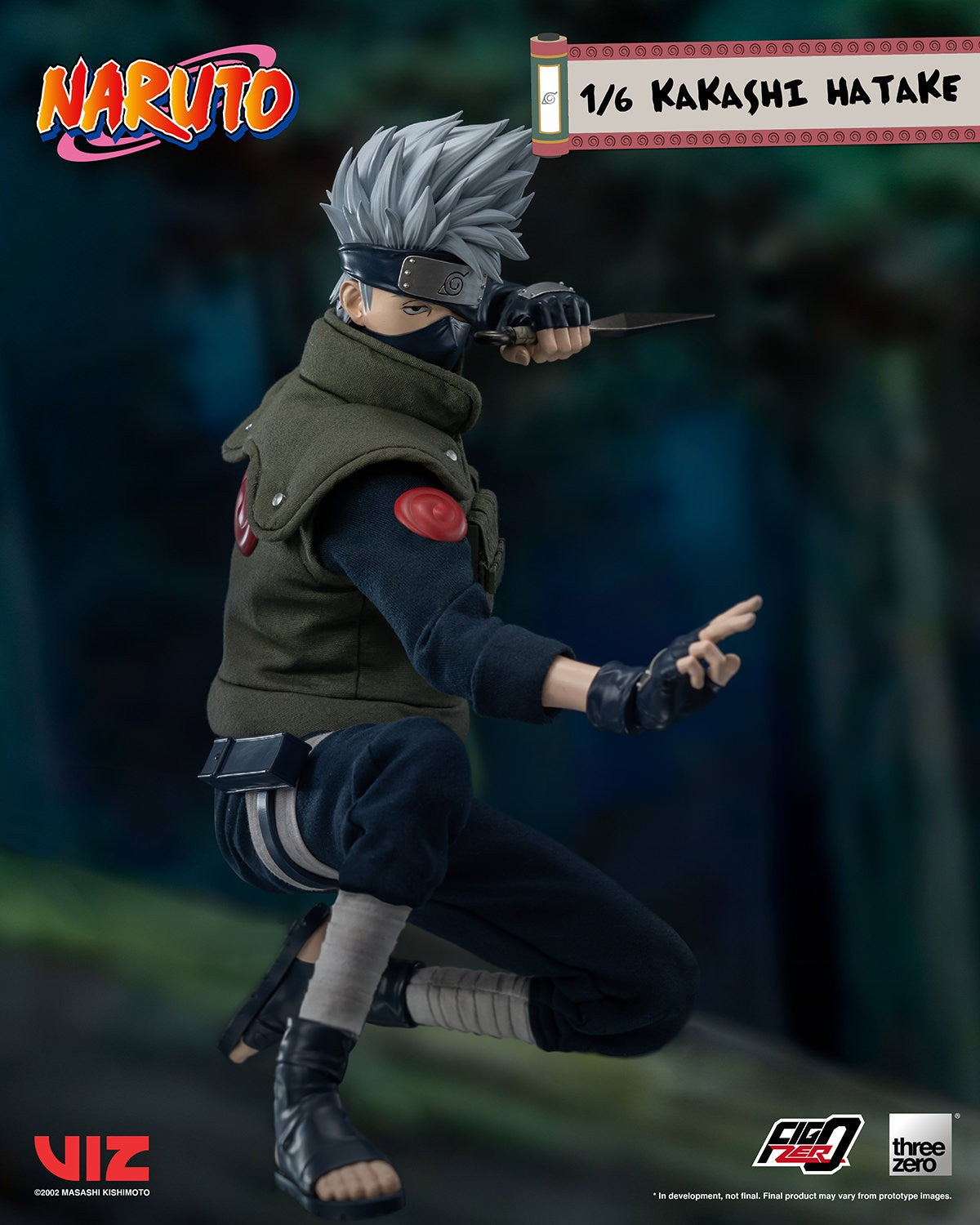 KAKASHI HATAKE Sixth Scale Figure by Threezero