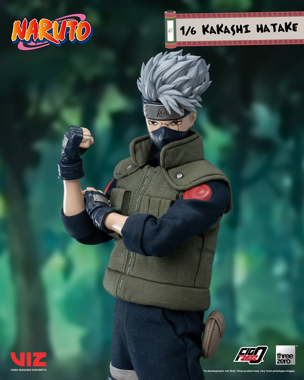 KAKASHI HATAKE Sixth Scale Figure by Threezero