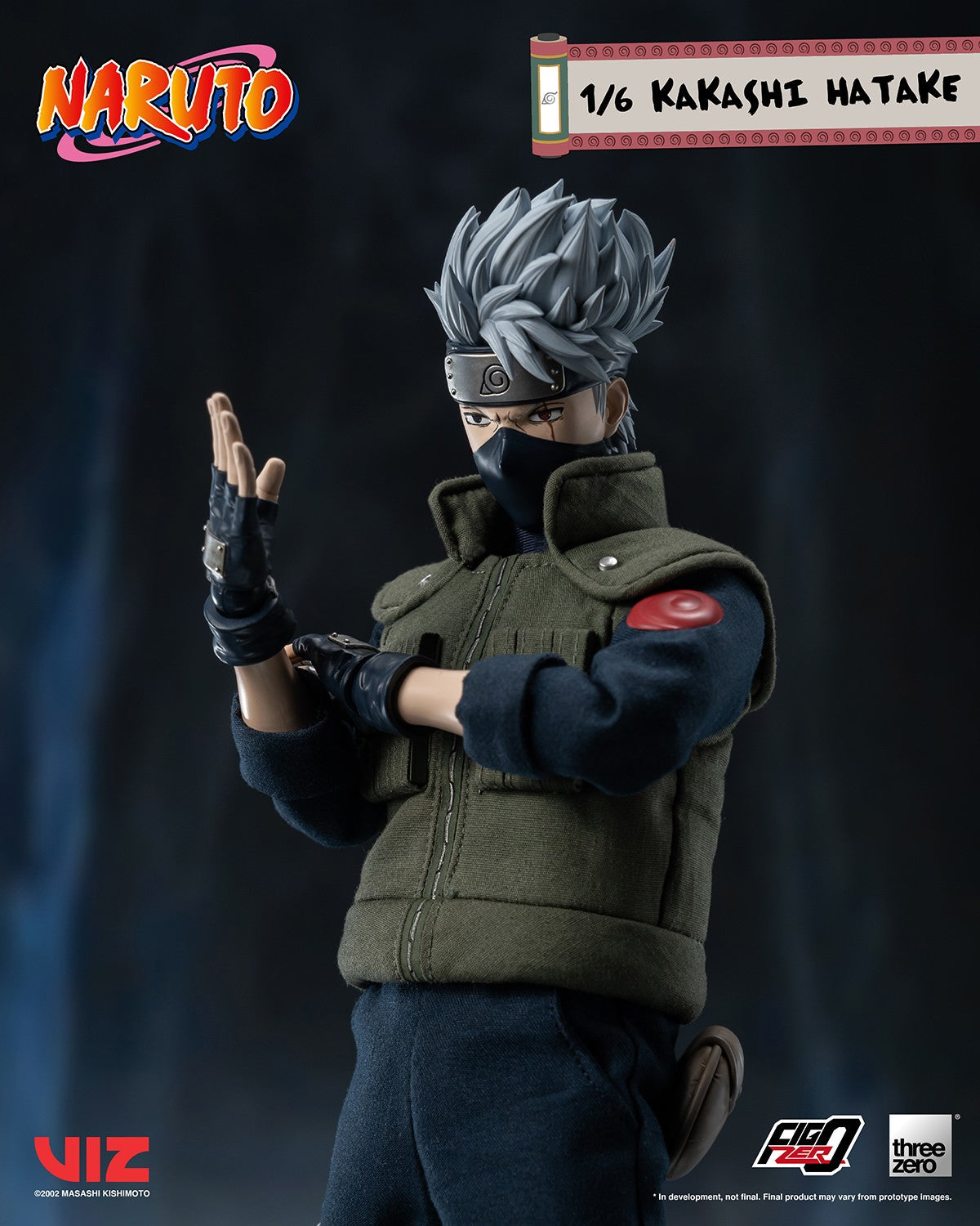KAKASHI HATAKE Sixth Scale Figure by Threezero