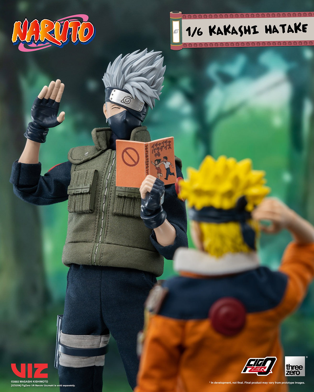 KAKASHI HATAKE Sixth Scale Figure by Threezero
