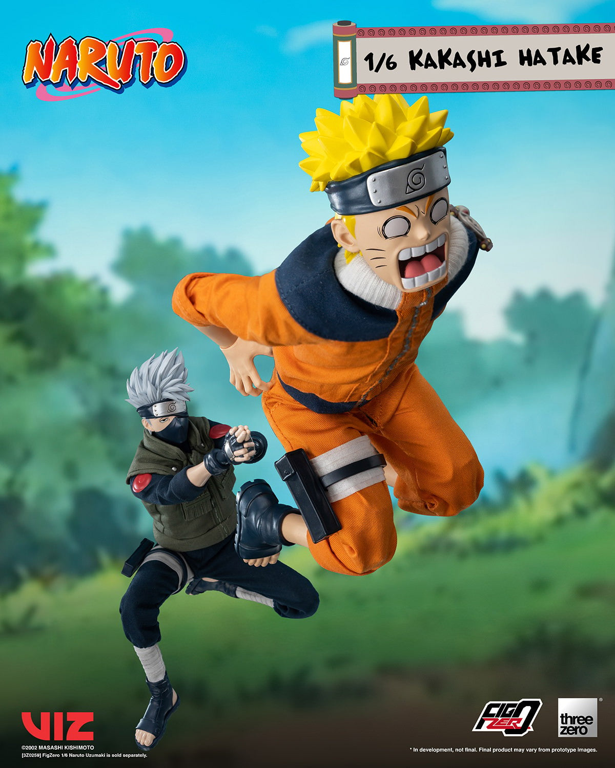 KAKASHI HATAKE Sixth Scale Figure by Threezero