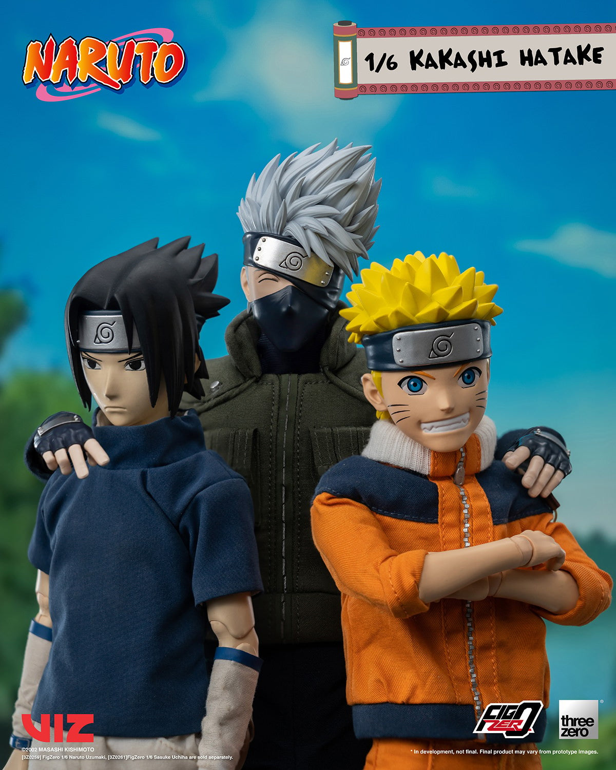 KAKASHI HATAKE Sixth Scale Figure by Threezero