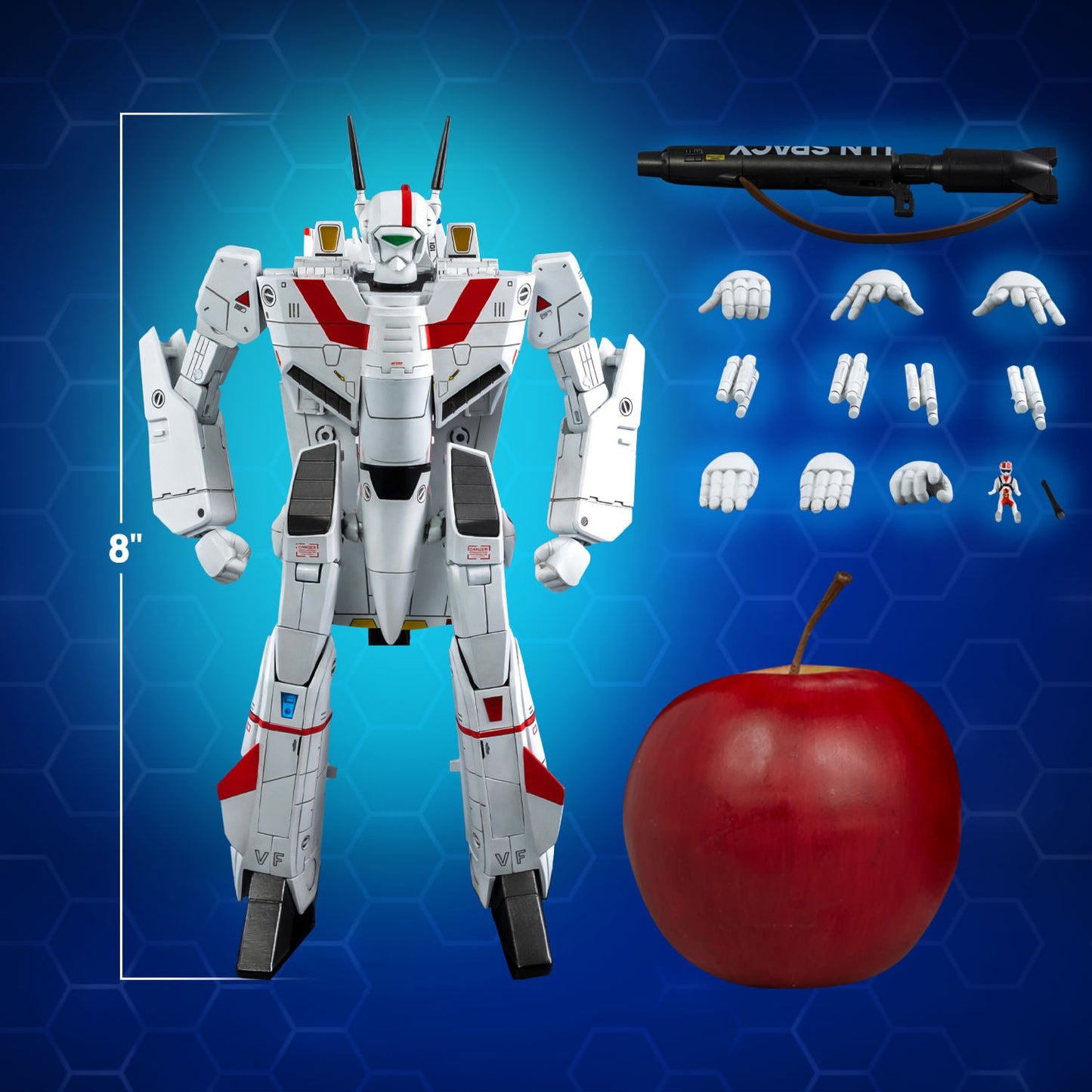 ROBOTECH ROBO-DOU VF-1J VERITECH (RICK HUNTER)