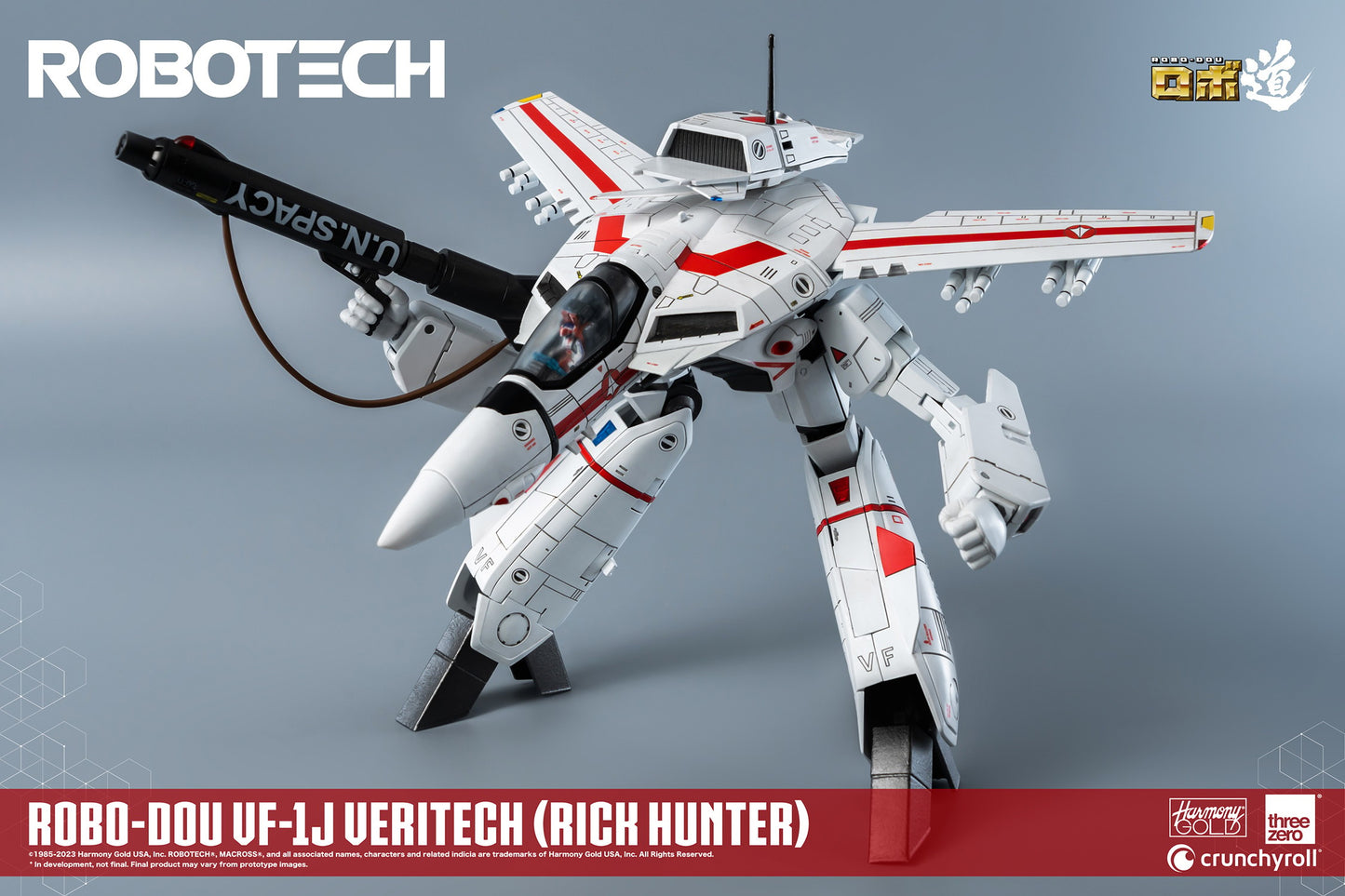 ROBOTECH ROBO-DOU VF-1J VERITECH (RICK HUNTER)