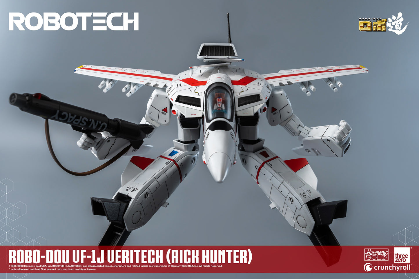ROBOTECH ROBO-DOU VF-1J VERITECH (RICK HUNTER)