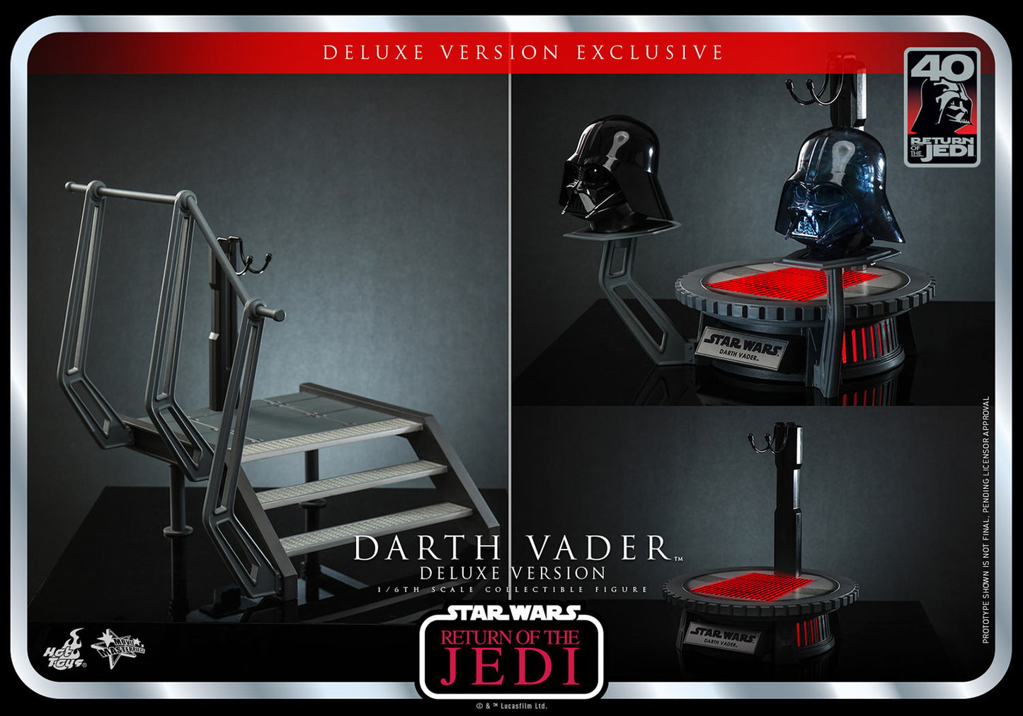 DARTH VADER™ (DELUXE VERSION) (RETURN OF THE JEDI 40TH ANNIVERSARY COLLECTION