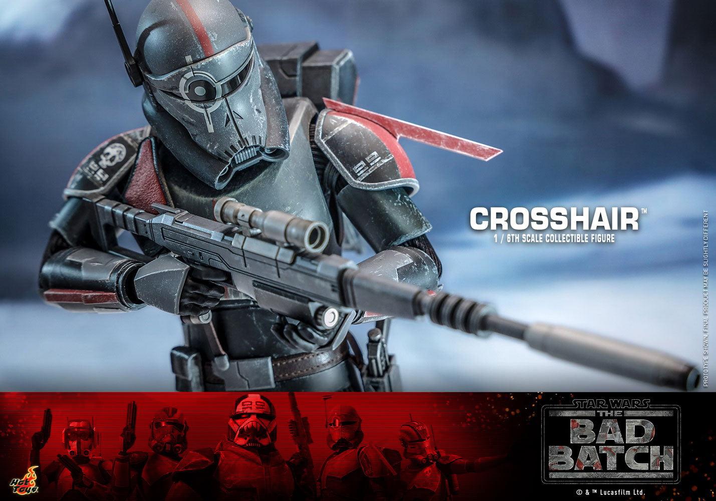 CROSSHAIR Sixth Scale Figure by Hot Toys
