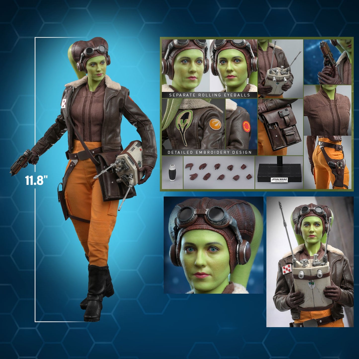 HERA SYNDULLA™ Sixth Scale Figure by Hot Toys