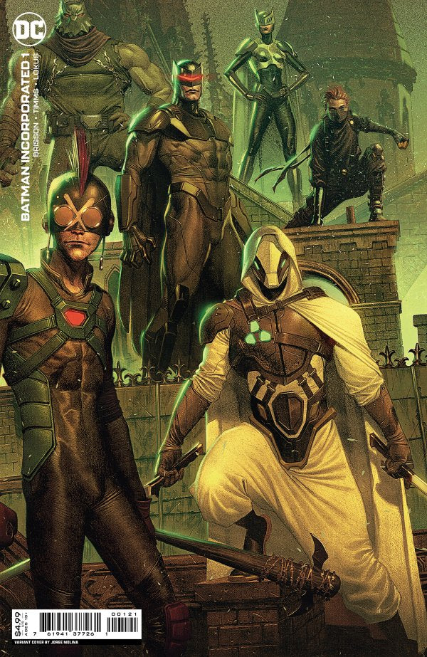 Batman Incorporated #1 Cover B Jorge Molina Connecting Variant