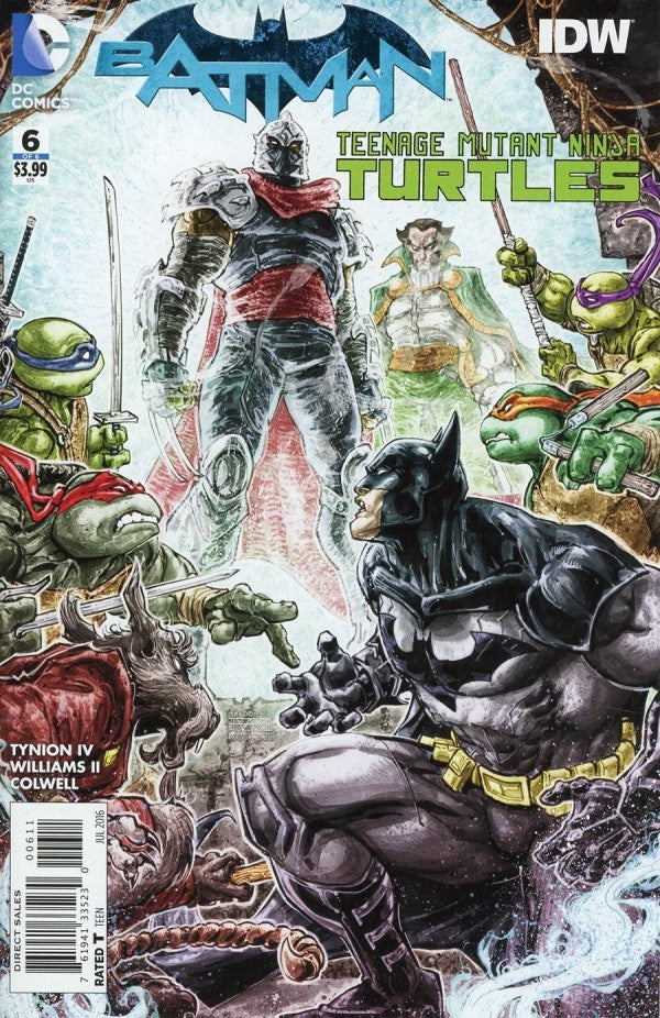 Batman / Teenage Mutant Ninja Turtles #6 Williams