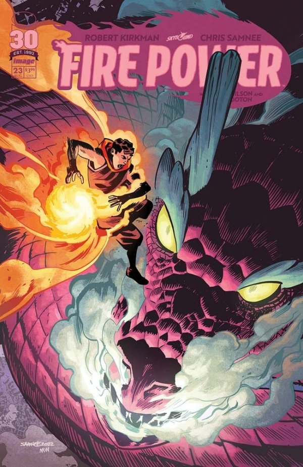 Fire Power #23 Cover A Chris Samnee