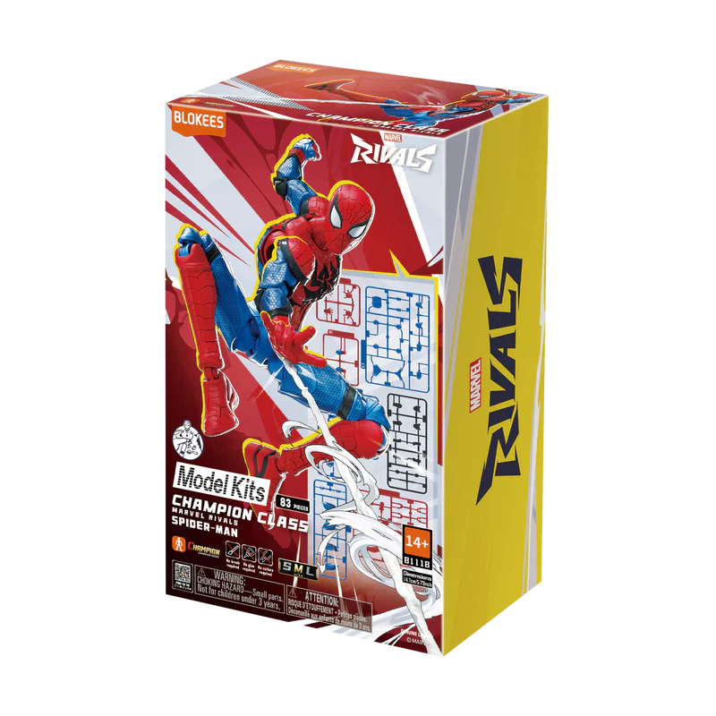 Marvel Rivals Spider-Man Champion Class CC06 Blokees Model Kit