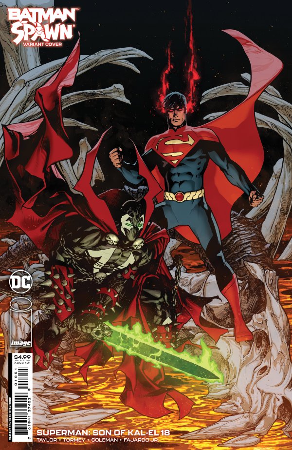 Superman: Son of Kal-El #18 Cover E Ryan Sook DC Spawn Variant