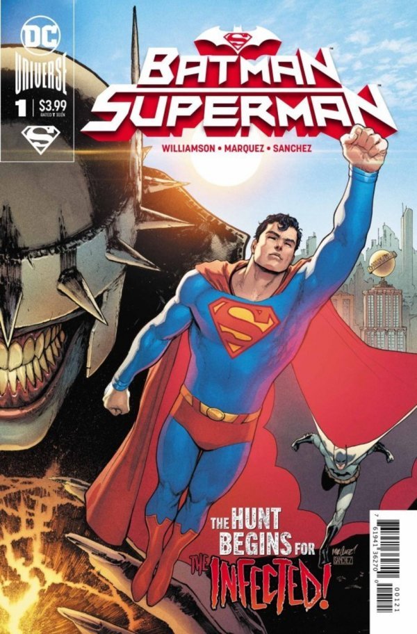 Batman / Superman #1 David Marquez Superman Connecting Variant