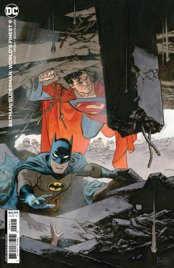 Batman / Superman: World's Finest #9 Cover B Paolo Rivera Variant