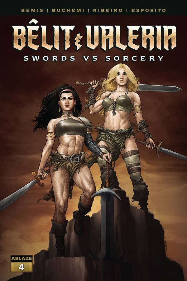Bêlit & Valeria: Swords vs. Sorcery #4 Cover B Julius Ohta Variant