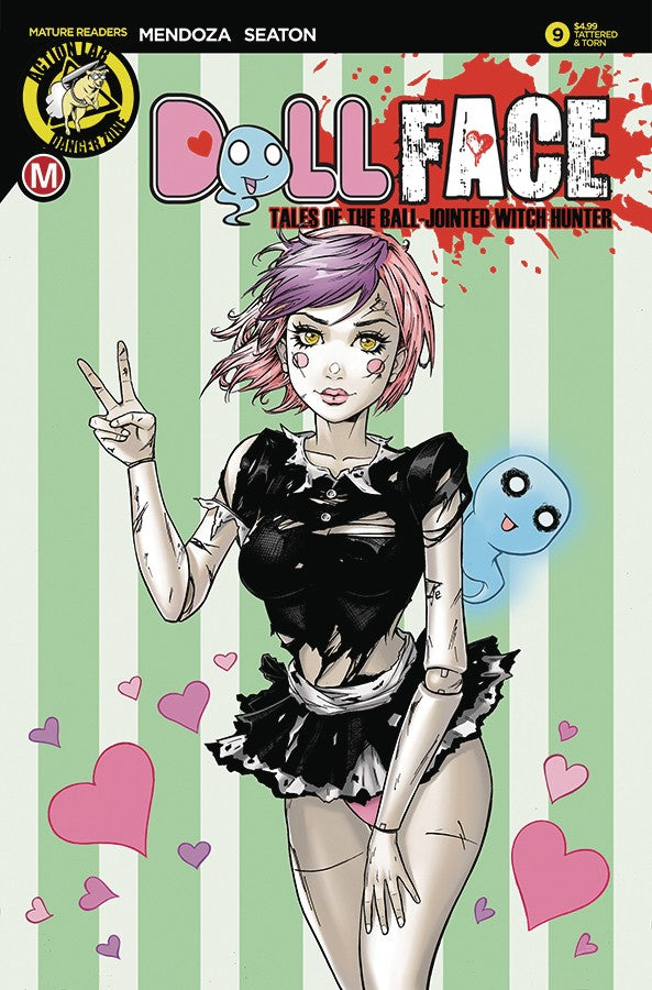 Dollface #9 Cover D Turner Pin Up Tattered & Torn