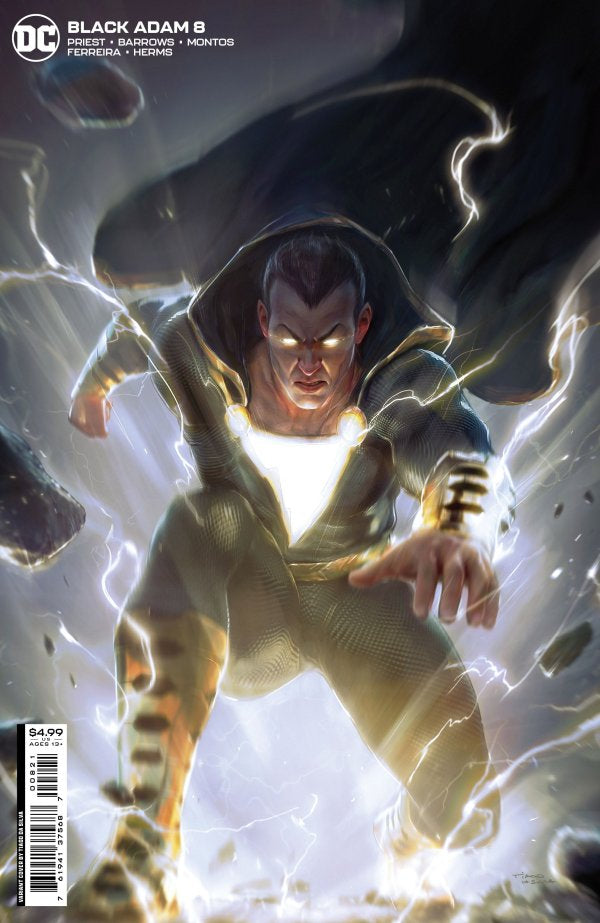 Black Adam #8 Cover B Tiago da Silva Variant