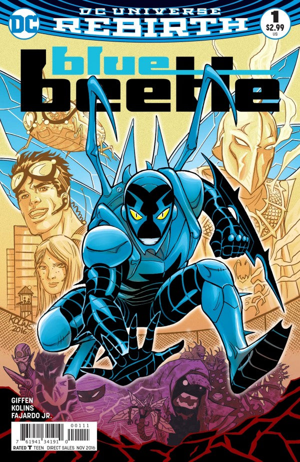 Blue Beetle #1 Cover A Scott Kolins