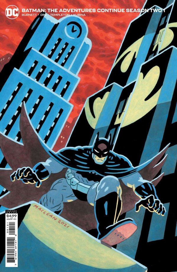 Batman: The Adventures Continue Season Two #1 1:25 Andrew MacLean Variant