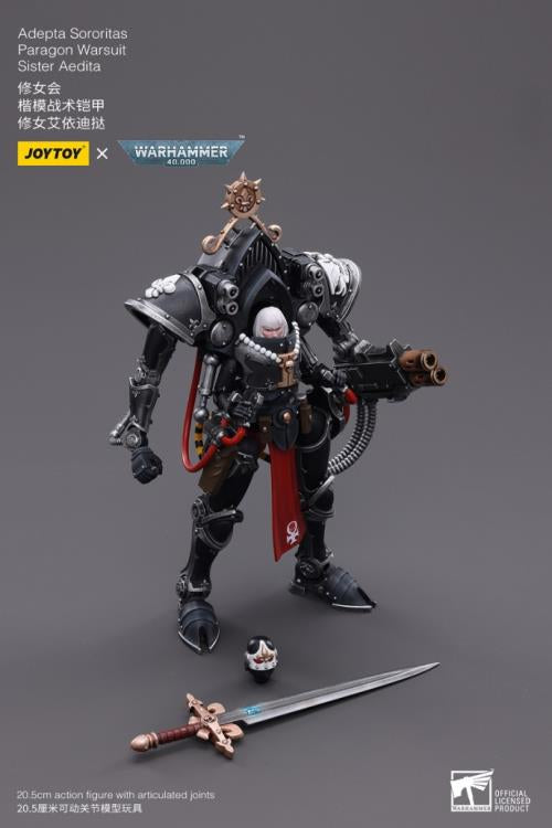 Joytoy Warhammer 40k Adepta Sororitas Battle Sister Noyalle 1/18 Action Figure