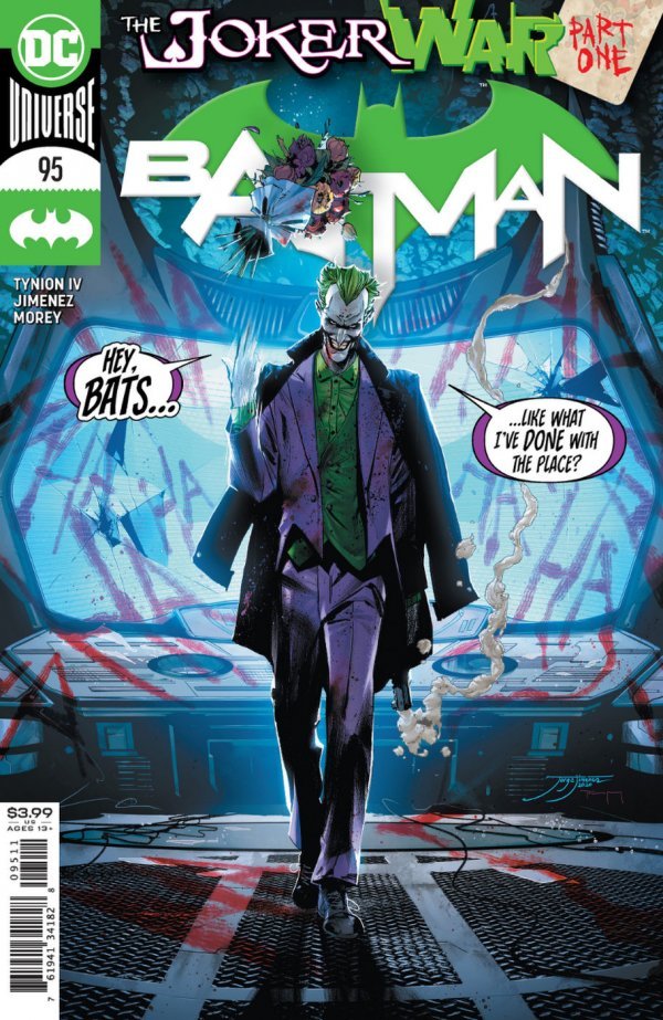 Batman #95 Cover A Jimenez & Morey