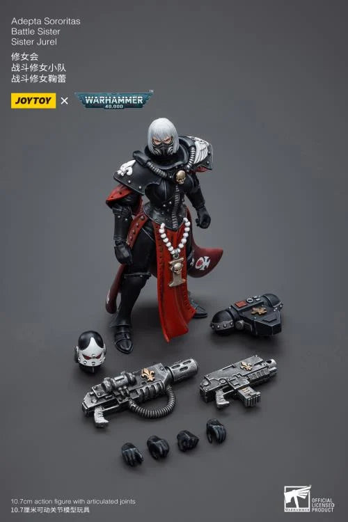 Joytoy Wh 40k Adepta Sororitas Battle Sister Jurel 1/18 scale