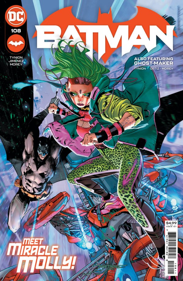 Batman #108 Cover A Jimenez & Morey