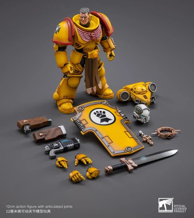 Warhammer 40K Imperial Fists Veteran Brother Thracius 1/18 Scale Figure