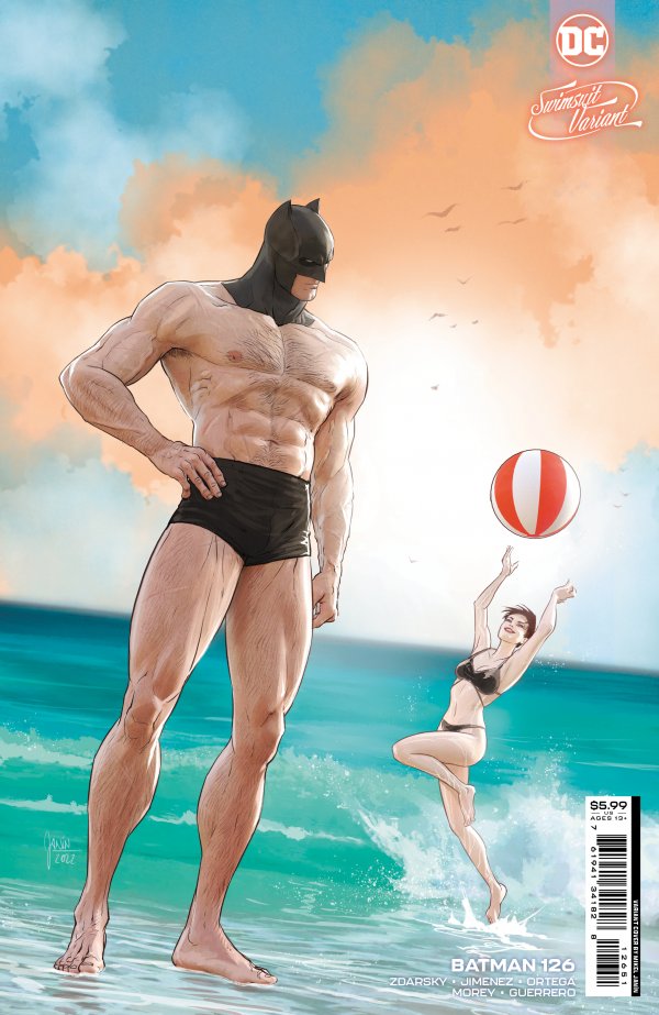 Batman #126 Cover D Mikel Janín Swimsuit Variant
