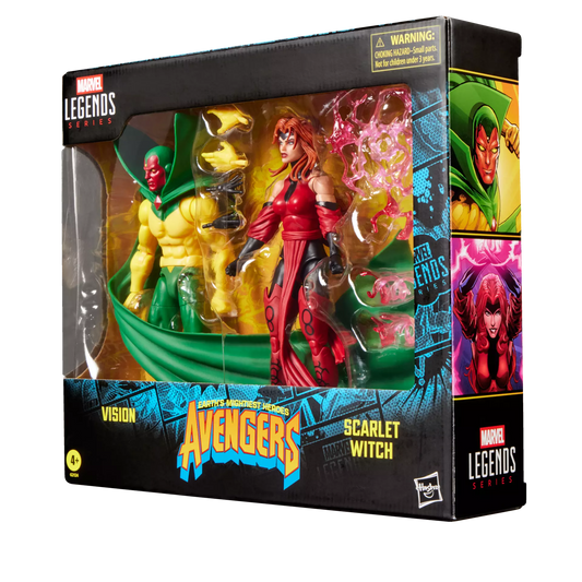(Pre-Order) Marvel Legends Series Vision & Scarlet Witch, Avengers: The Crossing