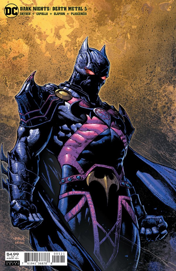 Dark Nights: Death Metal #5 Cover B David Finch Mindhunter Variant