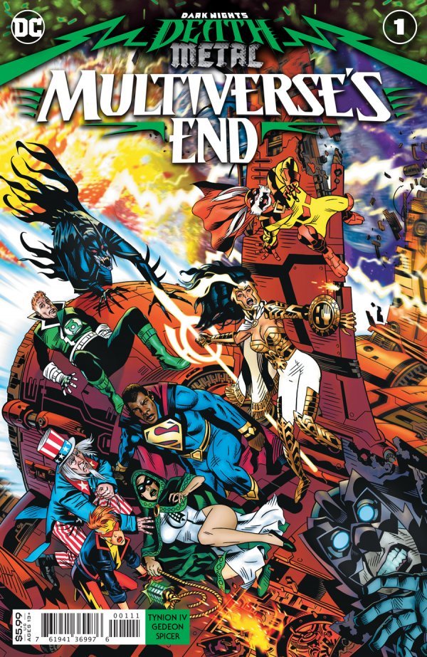 Dark Nights: Death Metal – Multiverse's End #1 Cover A Michael Golden Variant