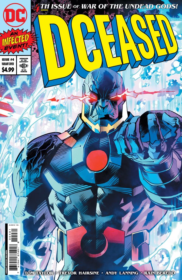 DCeased: War of the Undead Gods #4 Cover B Dan Mora Homage Variant