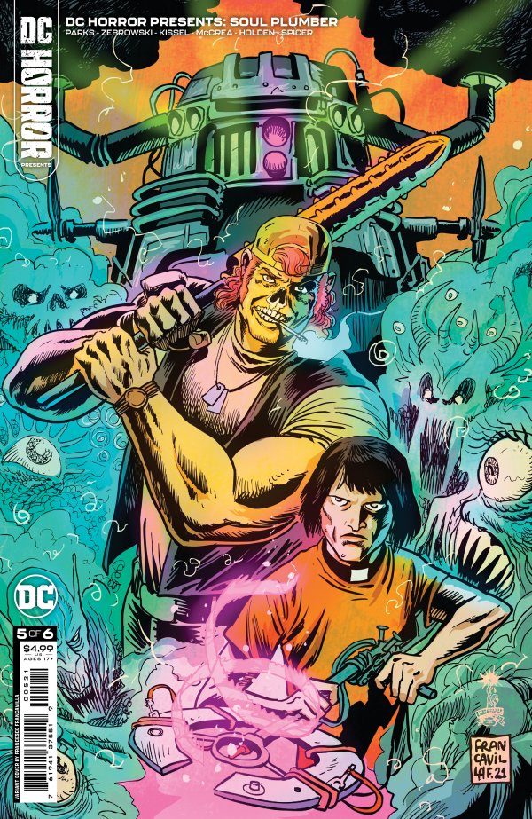 DC Horror Presents: Soul Plumber #5 Cover B Francesco Francavilla Variant