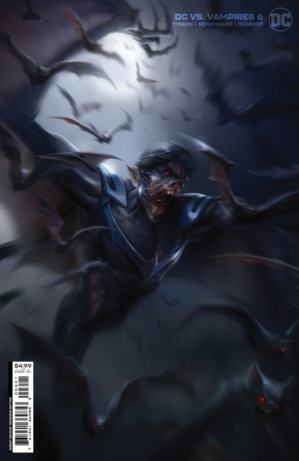 DC vs. Vampires #6 Cover B Francesco Mattina Variant