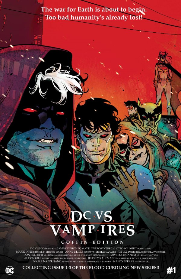 DC vs. Vampires: Coffin Edition #1 Cover A Carmine Di Giandomenico variant