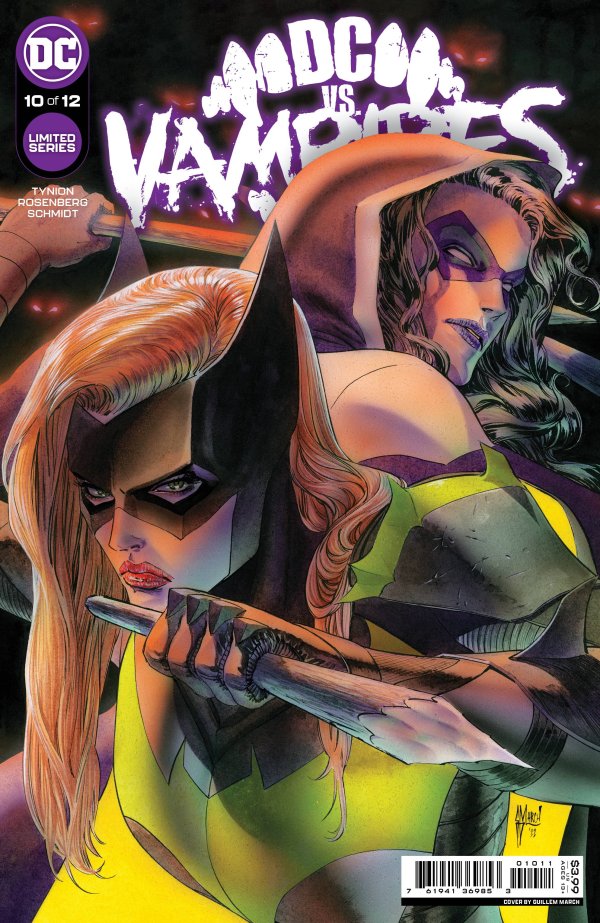 DC vs. Vampires #10 Cover A Guillem March Variant