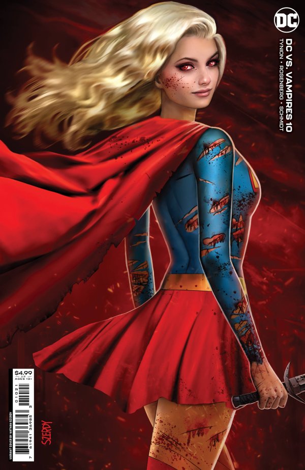 DC vs. Vampires #10 Cover B Nathan Szerdy Variant