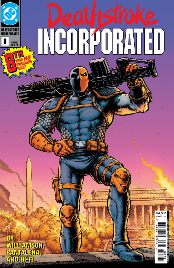 Deathstroke Inc. #8 Cover B Chris Burnham Variant