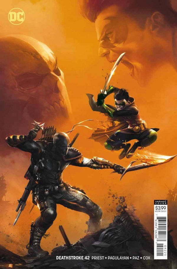 Deathstroke #42 Francesco Mattina Variant
