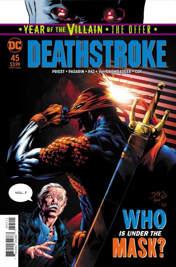 Deathstroke #45 Cover a Benes & Friend & Ribeiro