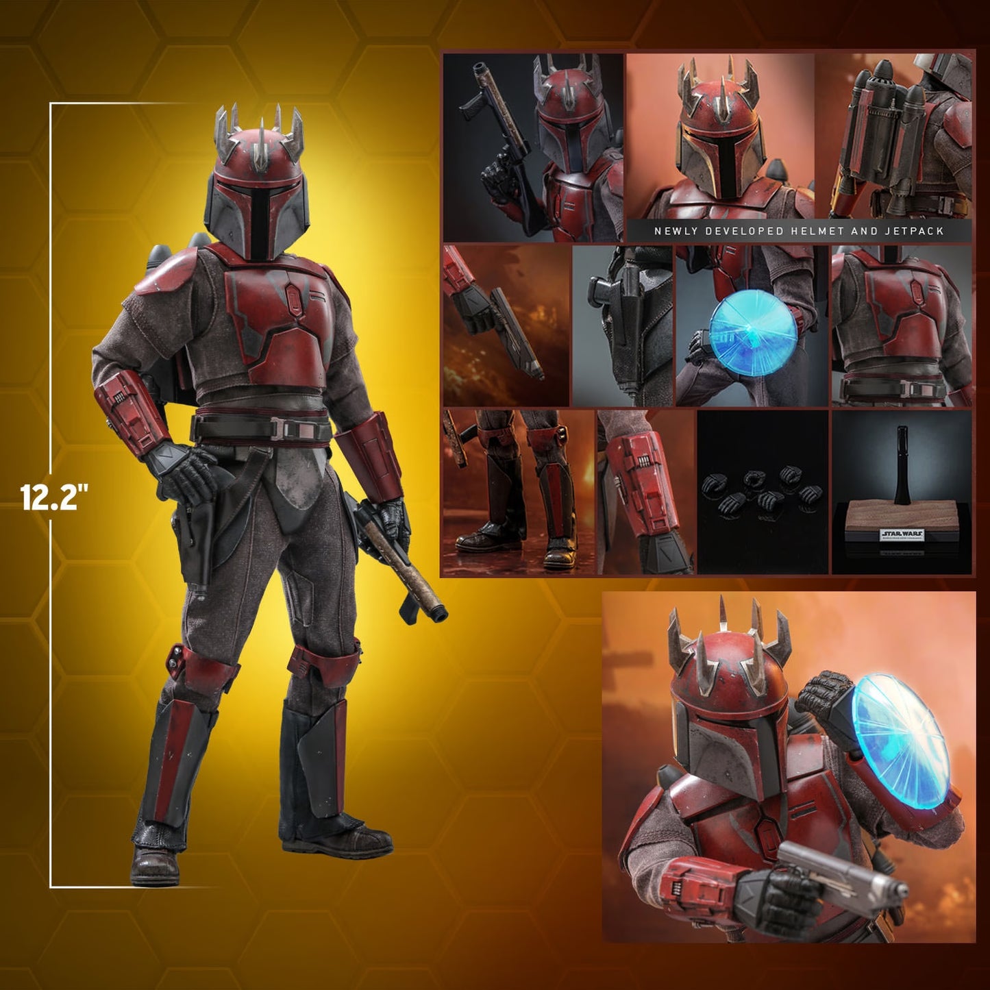STAR WARS: MANDALORIAN SUPER COMMANDO CAPTAIN by Hottoys